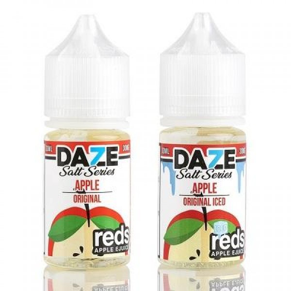 7 Daze Reds Apple Salts - Original Apple Iced