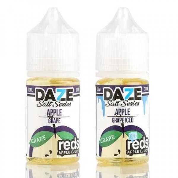 7 Daze Reds Apple Salts - Grape Iced