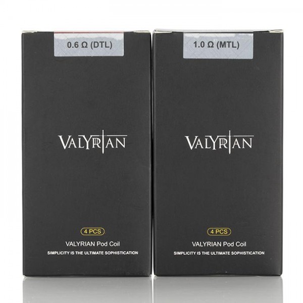 Valyrian Pod Kit replacement Pod Coils [4 pack]