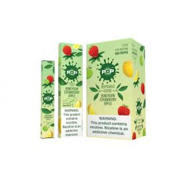 Pop 1.2 ml Disposables 5% Nic - Honey Strawberry Apple
