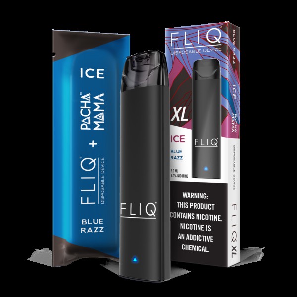 FLIQ XL Disposable with Pachamama - Ice Blue Razz
