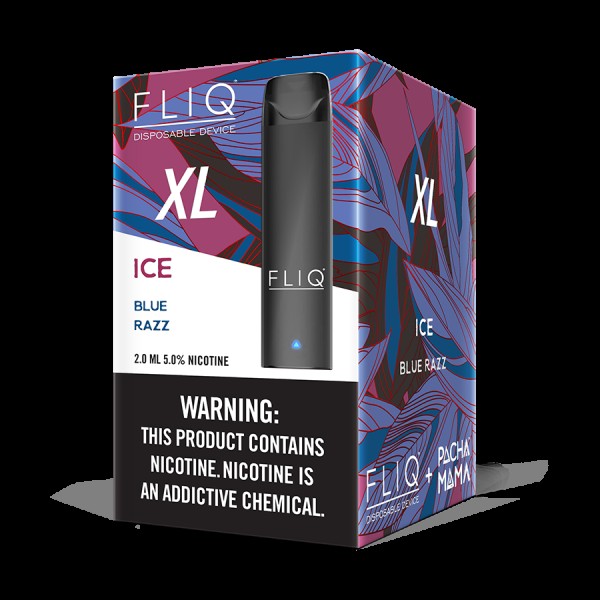 FLIQ XL Disposable with Pachamama - Ice Blue Razz