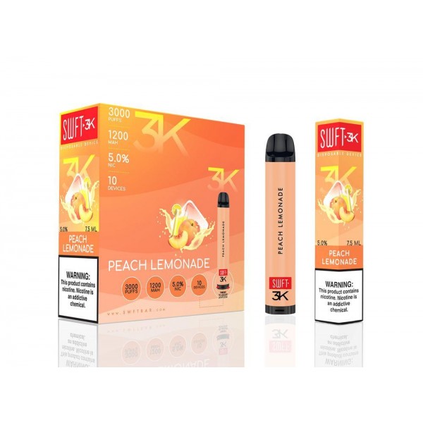 SWFT 3K disposable - Peach Lemonade - 3000 puffs