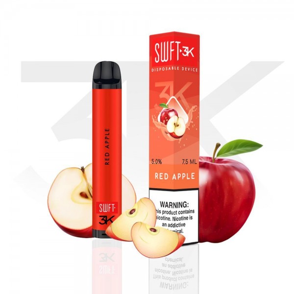 SWFT 3K disposable - Red Apple - 3000 puffs