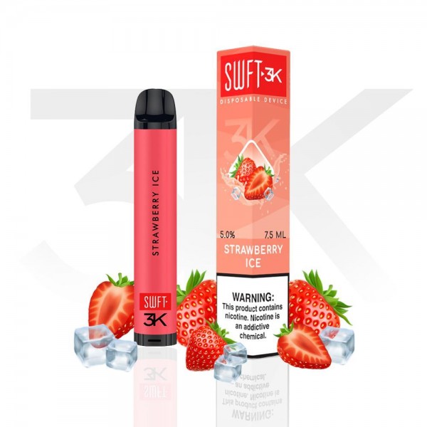 SWFT 3K disposable - Strawberry Ice - 3000 puffs