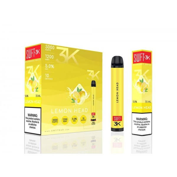 SWFT 3K disposable - Lemon Head - 3000 puffs