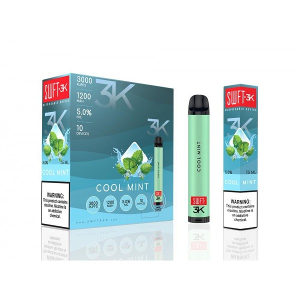 SWFT 3K disposable - Cool Mint - 3000 puffs