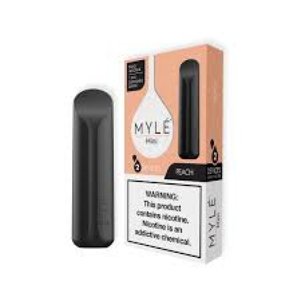 MYLE Mini Disposable Device 5% (2 pack) - Peach