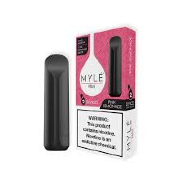 MYLE Mini Disposable Device 5% (2 pack) - Pink Lemonade