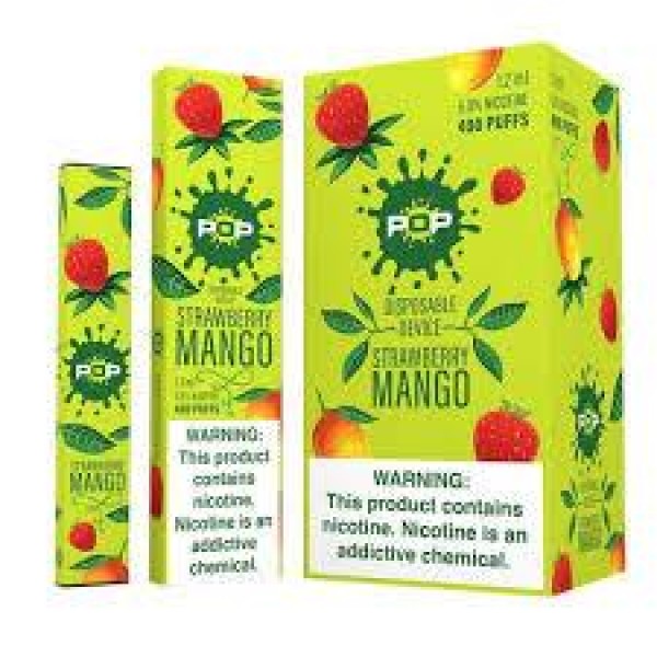 Pop 1.2 ml Disposables 5% Nic - Strawberry Mango
