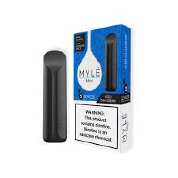 MYLE Mini Disposable Device 5% (2 pack) - Iced Quadberry