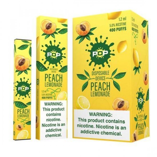 Pop 1.2 ml Disposables 5% Nic - Peach Lemonade