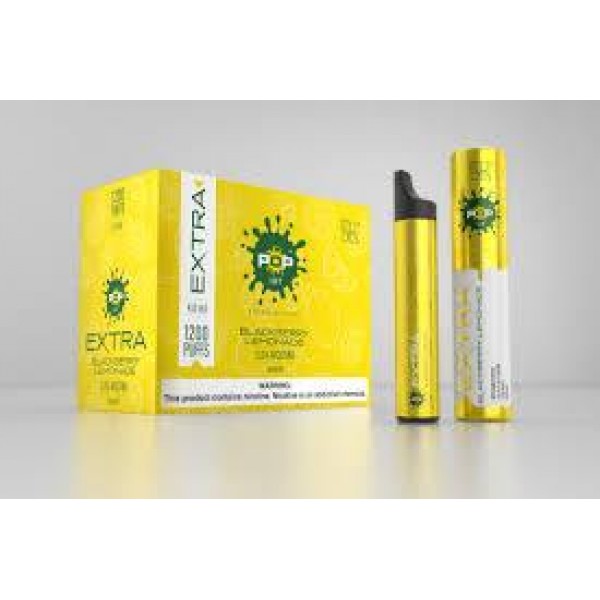 Pop Xtra Disposables 5% 1200 puffs - Blackberry Lemonade