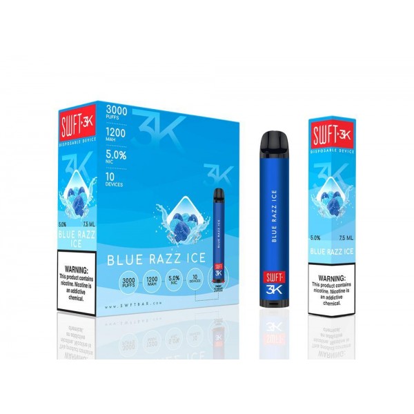 SWFT 3K disposable - Blue Razz Ice - 3000 puffs