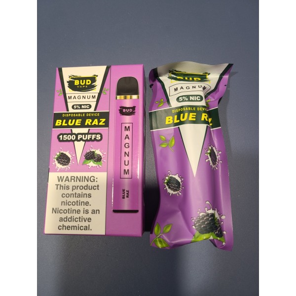 Bud Vape Magnum - 1500 Puffs - Blue Raz