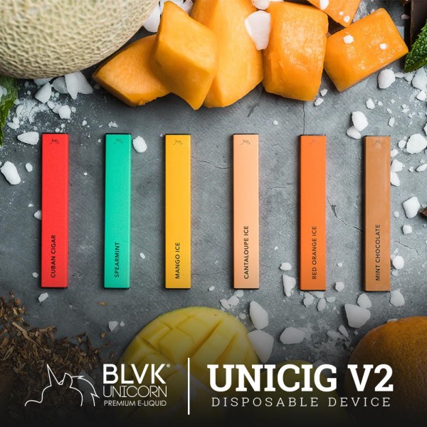BLVK Unicorn UniCig V2 Disposable - Apple Ice
