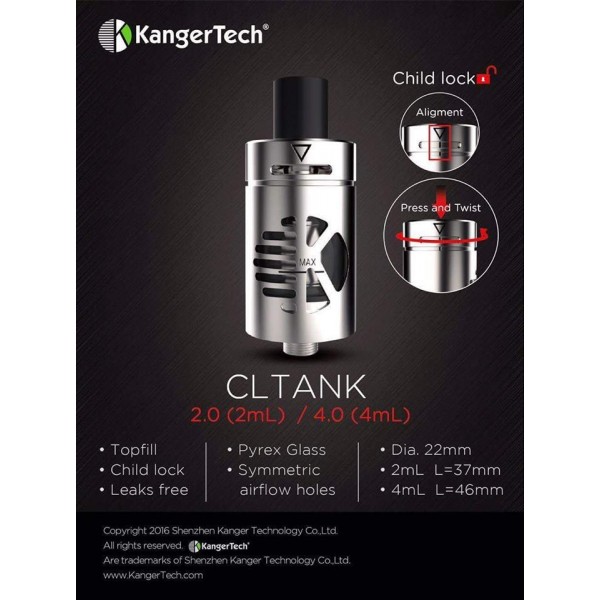 Kanger CL Sub-Ohm Tank