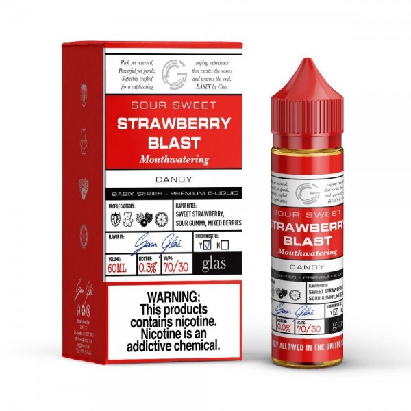 Glas - Basix Series - Strawberry Blast 60ml