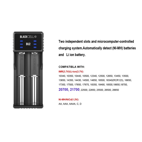 Blackcell BU2 Battery Charger