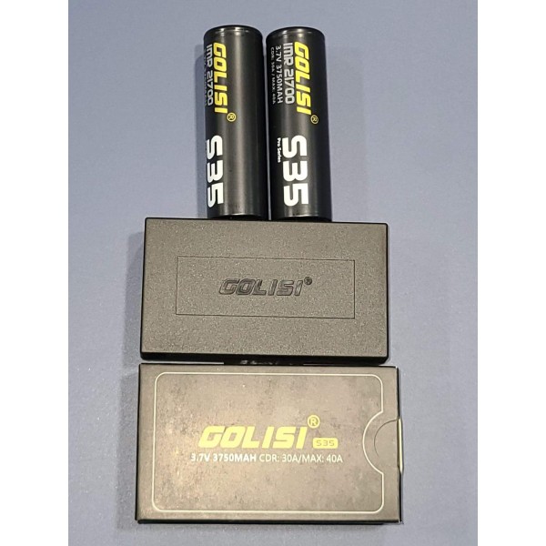 Golisi S35 - 21700 - 3750mAh Pro Series Batteries