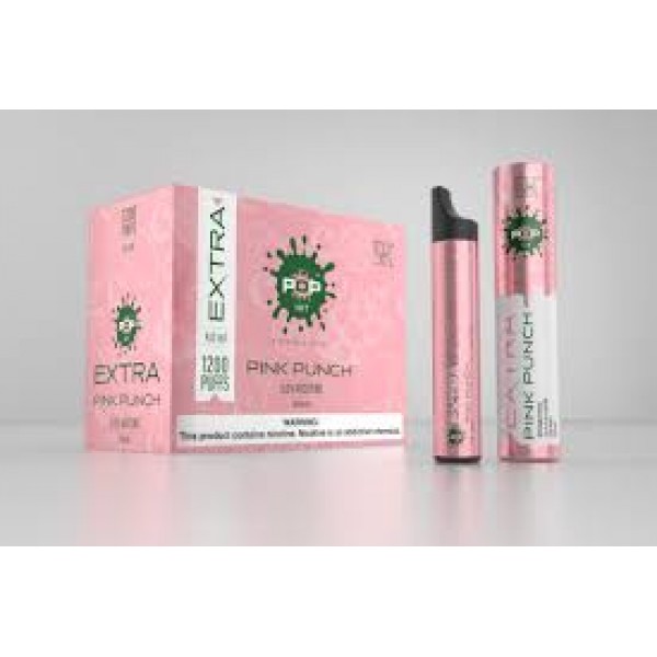 Pop Xtra Disposables 5% 1200 puffs - Pink Punch