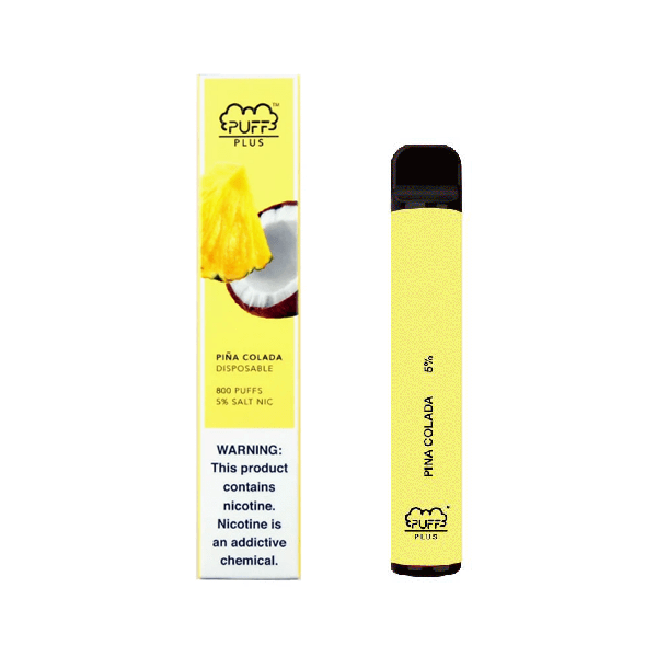 Puff Bar Plus Disposable - Pina Colada - 800 puffs