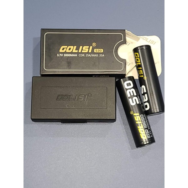 Golisi S30 - 18650 - 3000mAh Pro Series Batteries