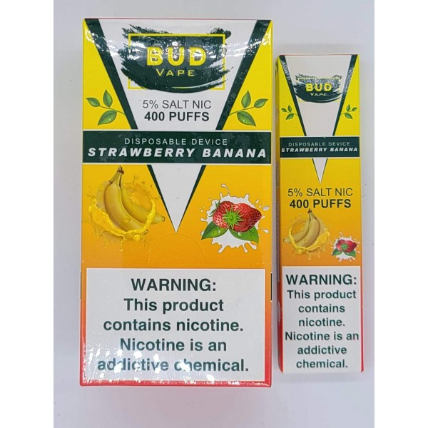 Bud Vape Disposables - Strawberry Banana