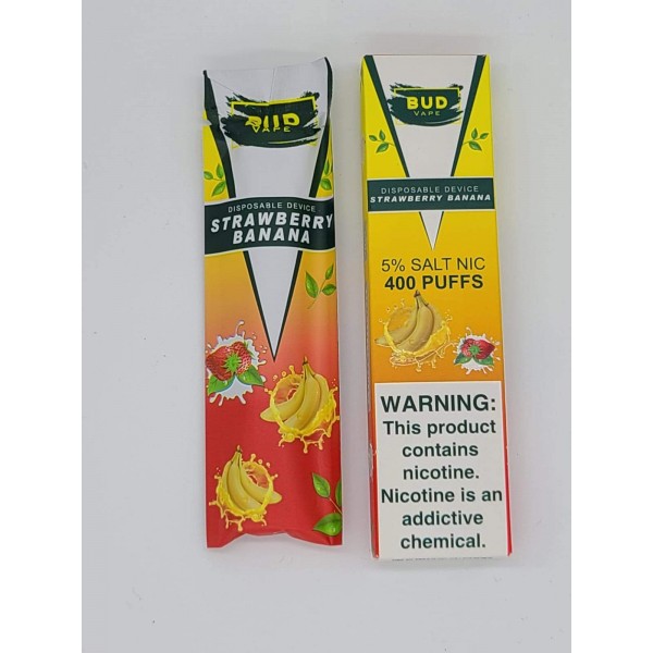 Bud Vape Disposables - Strawberry Banana