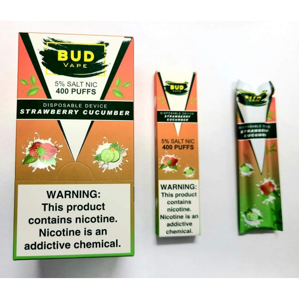 Bud Vape Disposables - Strawberry Cucumber