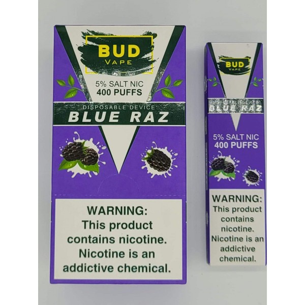 Bud Vape Disposables - Blue Raz