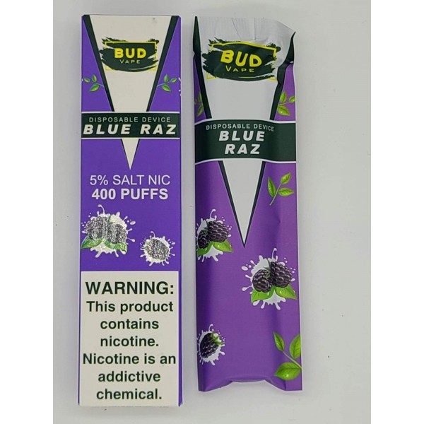 Bud Vape Disposables - Blue Raz