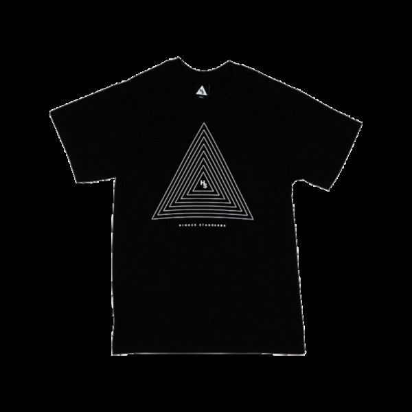 Higher Standards T-Shirt - Concentric Triangle