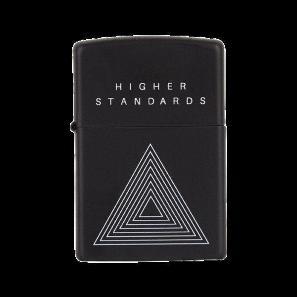 Higher Standards Zippo Lighter