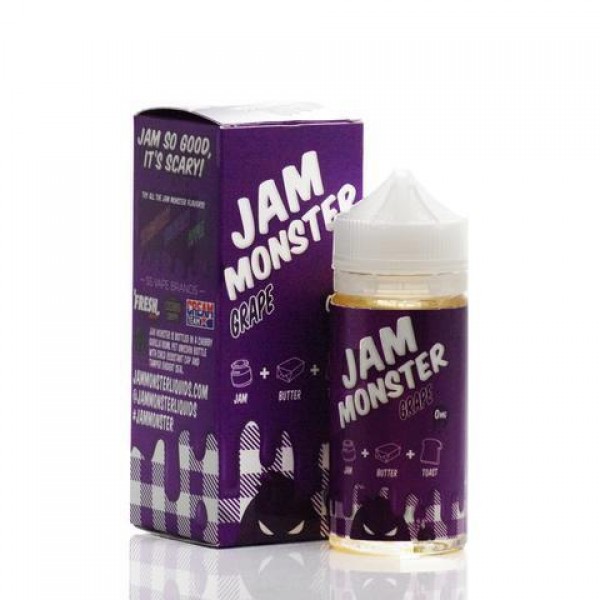 Jam Monster GRAPE Vape Juice 100ml