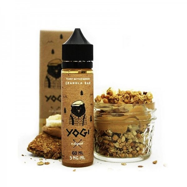 Yogi Vape Juices - Peanut Butter Banana Granola Bar (60ml)