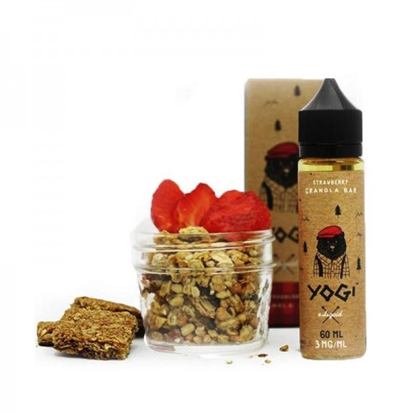 Yogi Vape Juices - Strawberry Granola Bar (60ml)