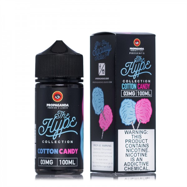 The Hype Cotton Candy 100ml Vape Juice