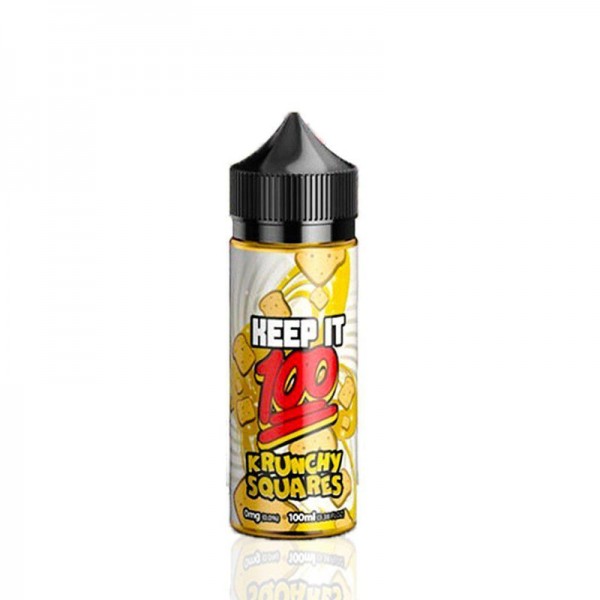 KEEP IT 100 Vape Juice - Krunchy Squares (100mL)