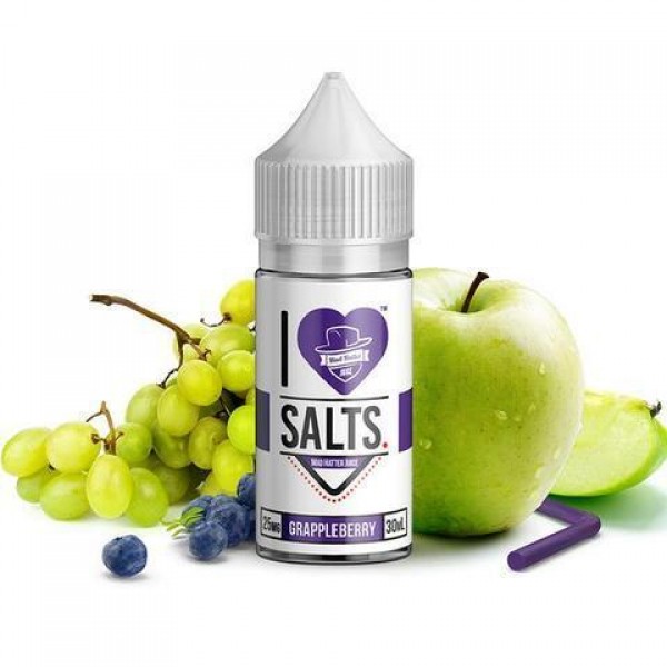 Mad Hatter Vape Juice I Love Salts Grappleberry 30ml
