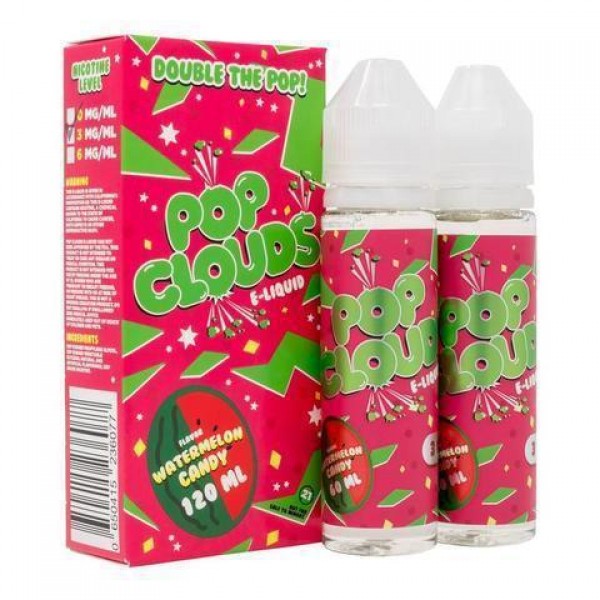 Pop Clouds Vape Juice Watermelon Candy 120ml