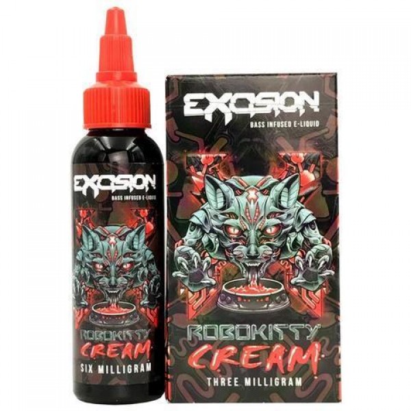 Alt Zero and Excision Vape Juice Robokitty Cream 60ml