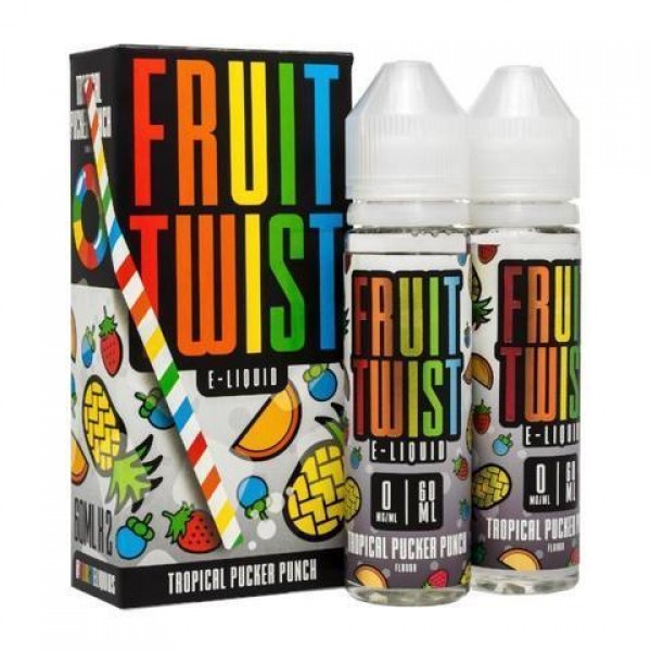 Fruit Twist Tropical Pucker Punch 120ml Vape Juice