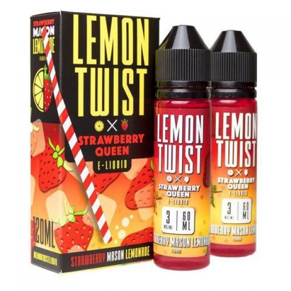 Lemon Twist Strawberry Mason Lemonade 120ml Vape Juice