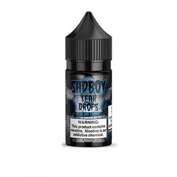 Sadboy Tear Drops Blue Jam Cookie 30ml Nic Salt Vape Juice