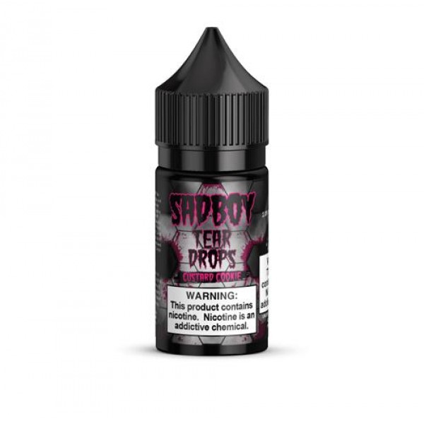 Sadboy Tear Drops Custard Cookie 30ml Nic Salt Vape Juice