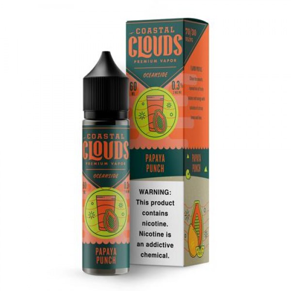 Coastal Clouds Oceanside Papaya Punch 60ml Vape Juice