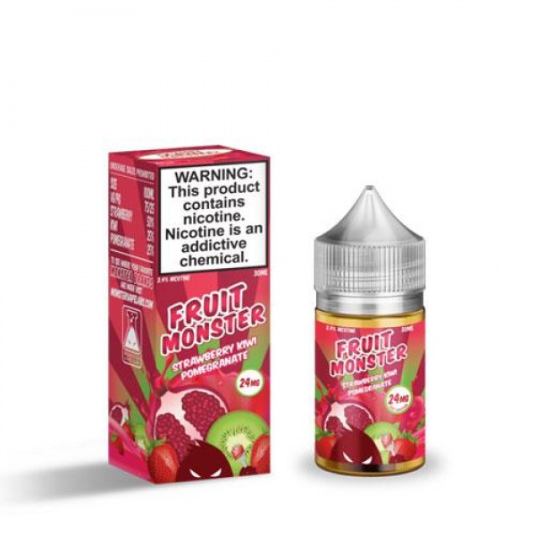 Fruit Monster Salts Strawberry Kiwi Pomegranate 30ml Nic Salt Vape Juice