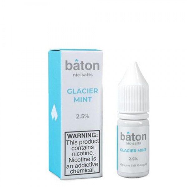 Baton Glacier Mint 10ml Nic Salt Vape Juice