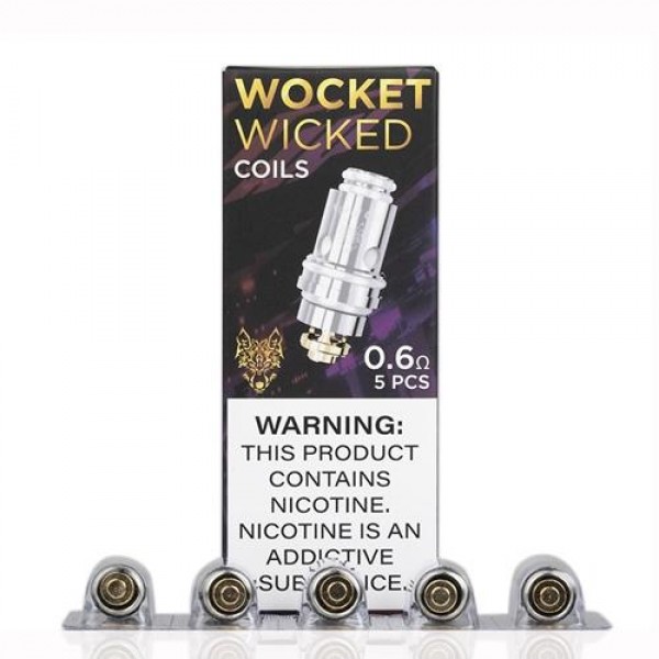 SnowWolf Wicked Replacement Coils (Pack of 5) | For the Afeng Pod Device